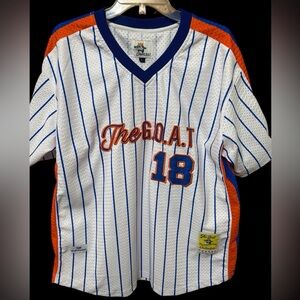 The G.O.A.T.  clothing company Darryl Strawberry jersey adult large